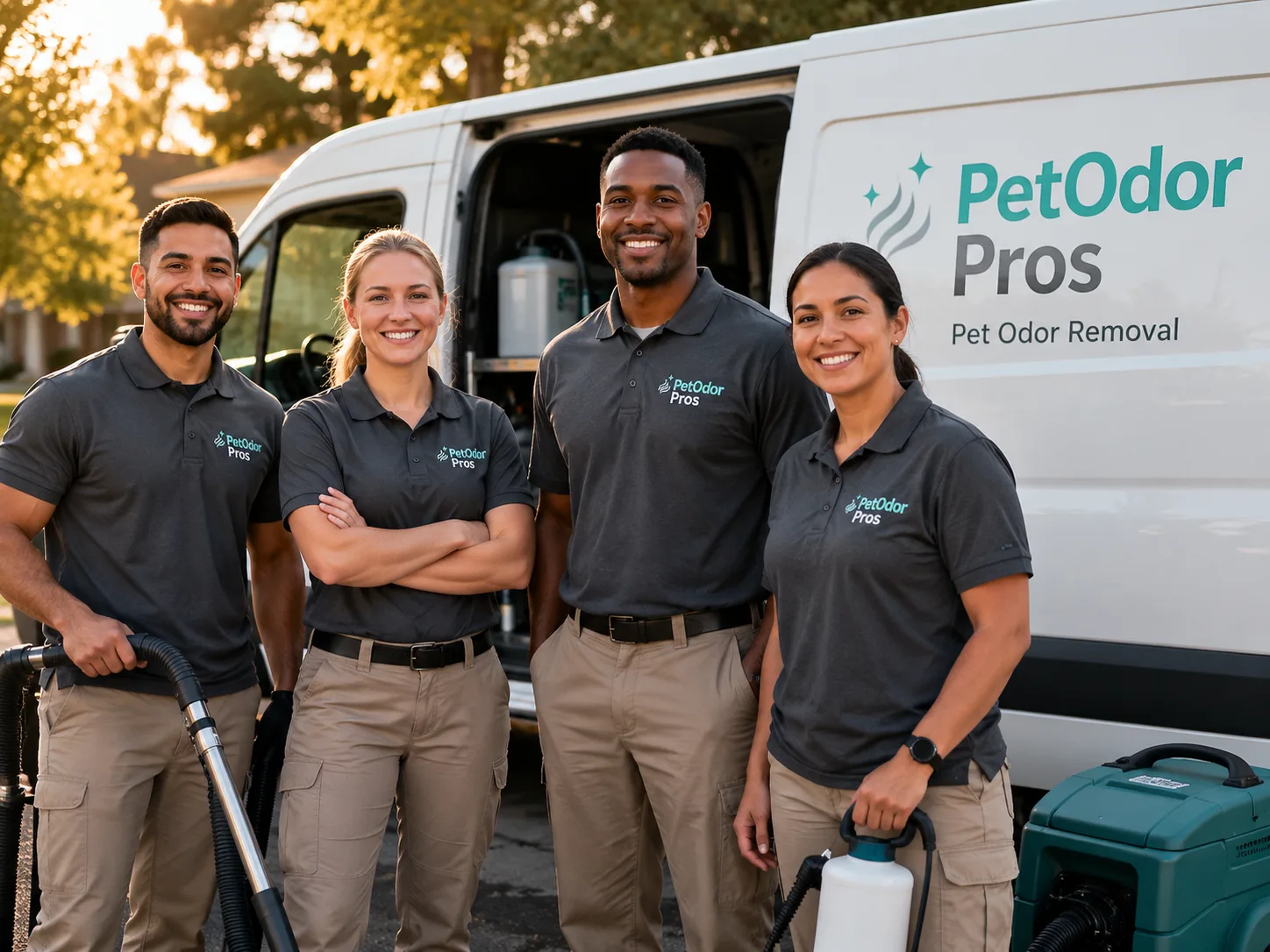 Pet Odor Removal team serving Pleasant Hill, OH